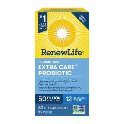 Renew Life Extra Care Probiotics 50 Billion 60 capsules