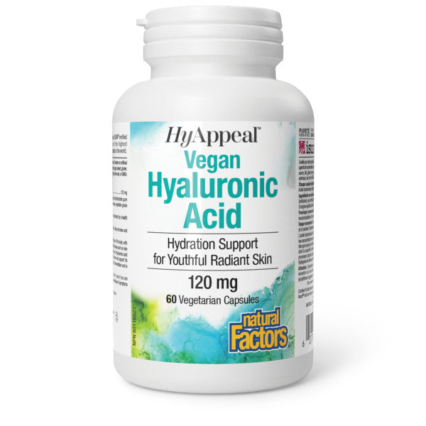 Natural Factors Hyaluronic Acid 120mg 60 capsules