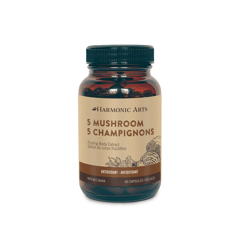 Harmonic Arts 5 Mushroom 60 capsules