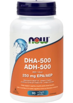 Now DHA 500 90 Softgels
