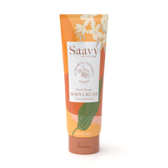 Saavy Body Cream 250ml - Sweet Orange