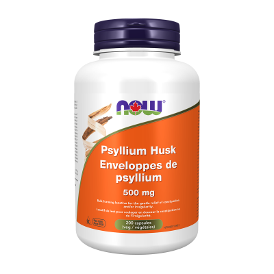 Now Psyllium Husk 200 Capsules