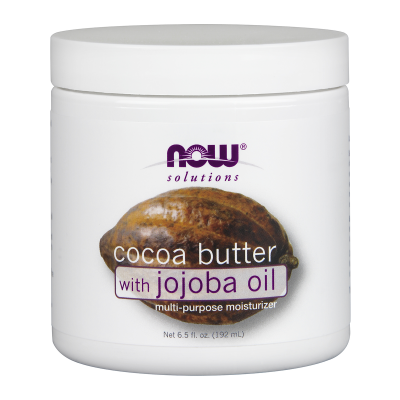 Now Cocoa Butter with Jojoba Oil 6.5oz
