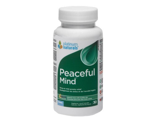 Platinum Naturals Peaceful Mind 30 capsules