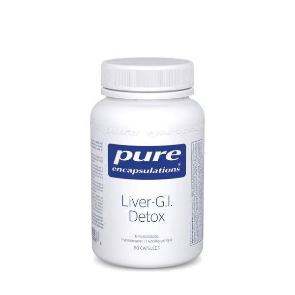 PURE LIVER-GI DETOX 60 CAPS