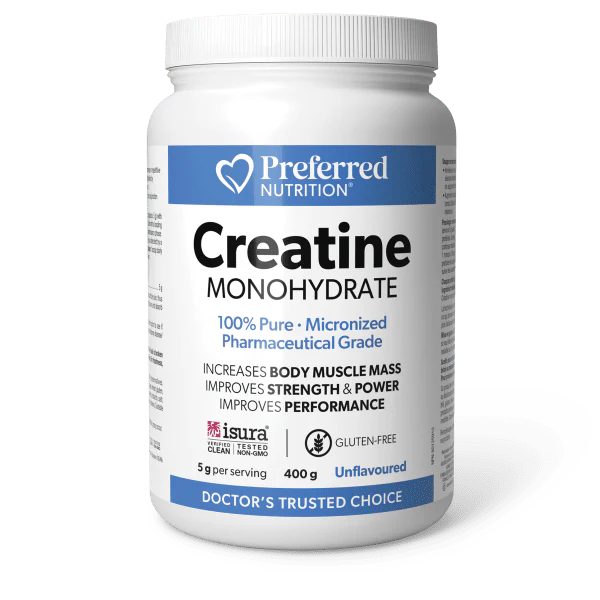 Preferred Nutrition Creatine Powder 400g - Unflavoured