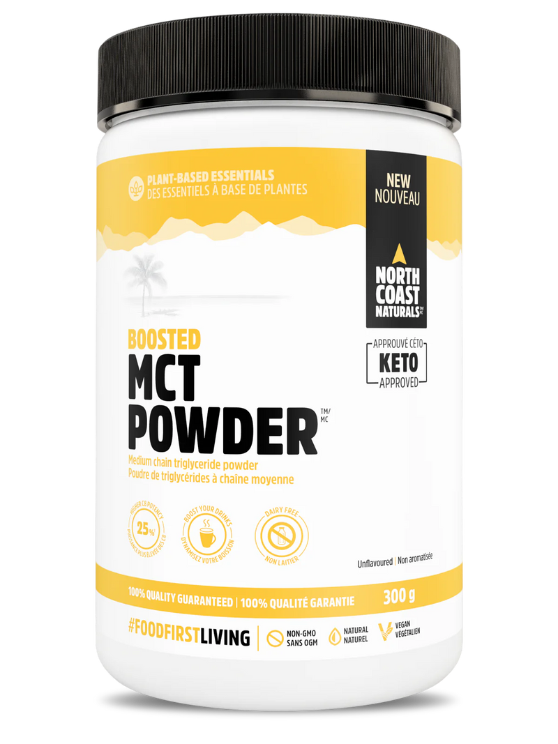 North Coast Naturals MCT Powder 300g - French Vanilla