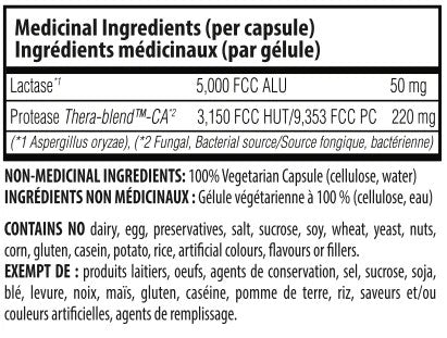 Enzymedica Dairy Assist 30 Capsules