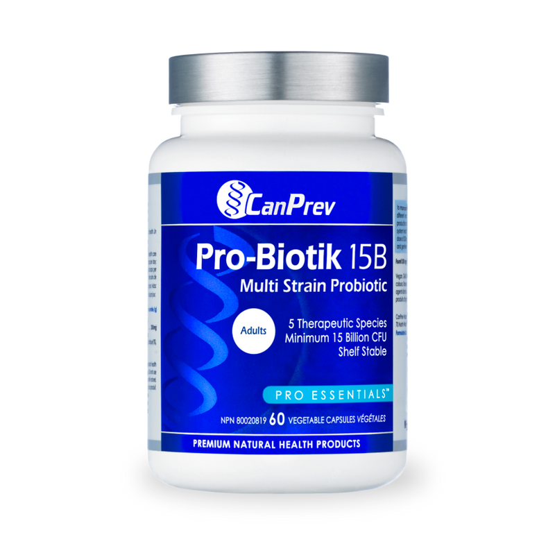 CanPrev Probiotik 15 Billion Multi Strain 60 Capsules