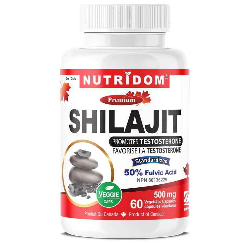 Nutridom Shilajit 500mg 60 Capsules