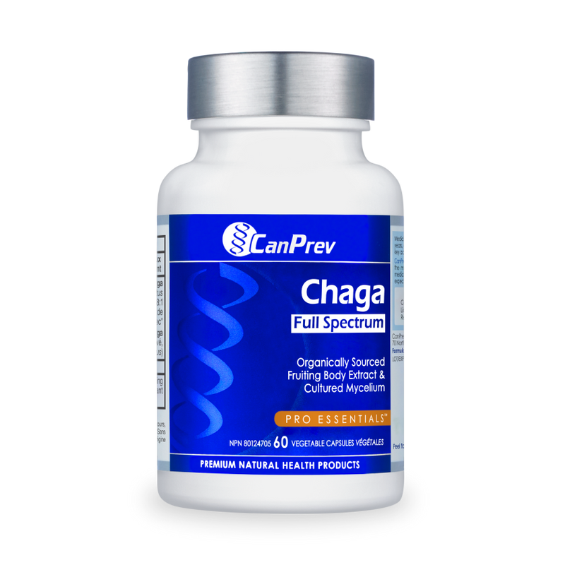 CanPrev Chaga Full Spectrum 60 Capsules