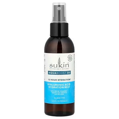 Sukin Aqua Boost 3D Hyaluronic Acid Hydration Mist 125ml