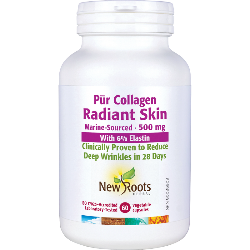New Roots Pur Collagen Radient Skin 120 Capsules