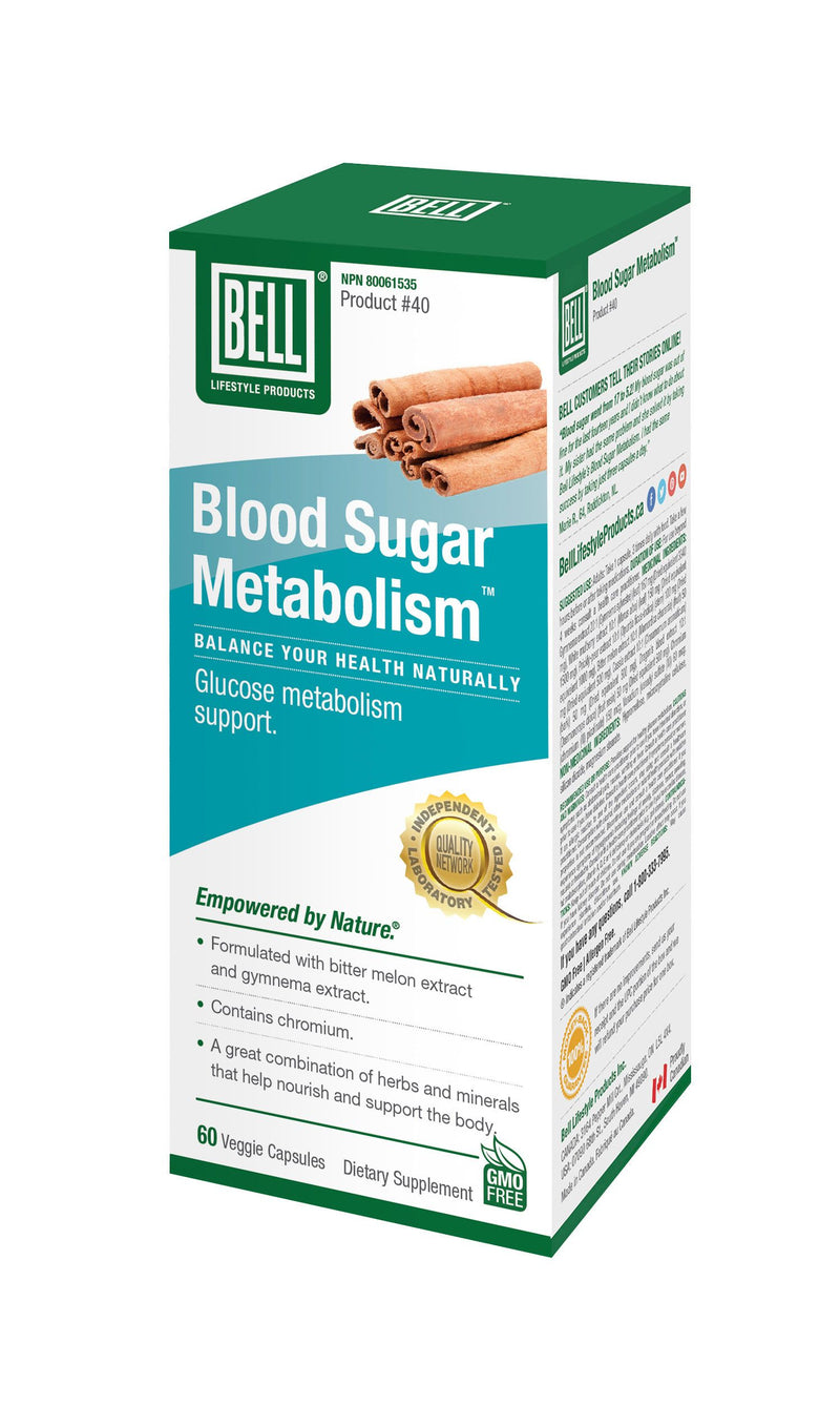 Bell Blood Sugar Metabolism 60 caps