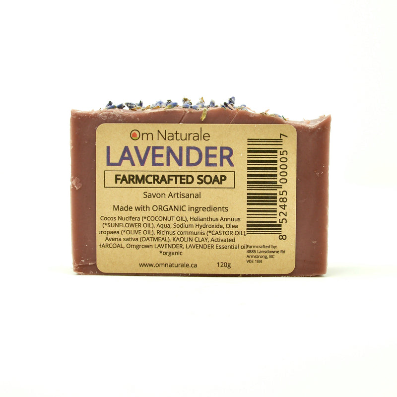 Om Naturale Soap Bar - LAVENDER