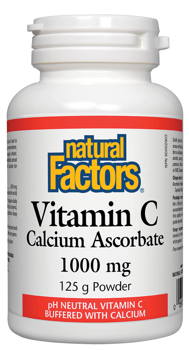 Natural Factors Vitamin C Calcium Ascorbate 125g