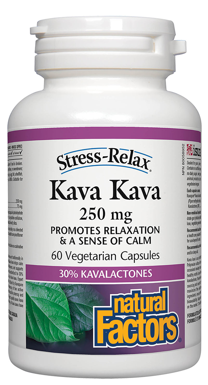Natural Factors Kava Kava 60 capsules