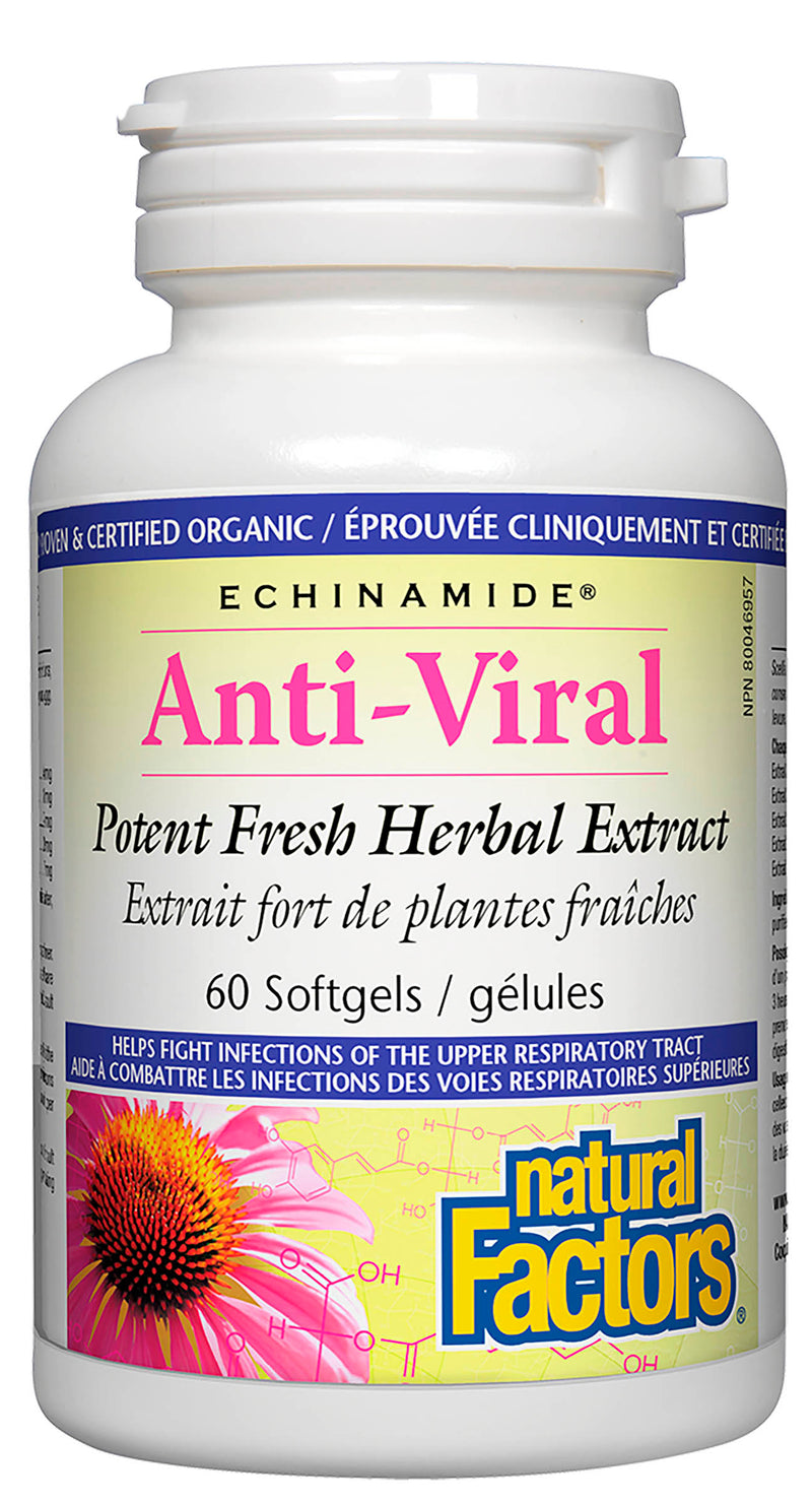 Natural Factors Anti Viral 60 softgels