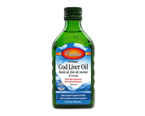 Carlson Cod Liver Oil 250ml - Unflavoured