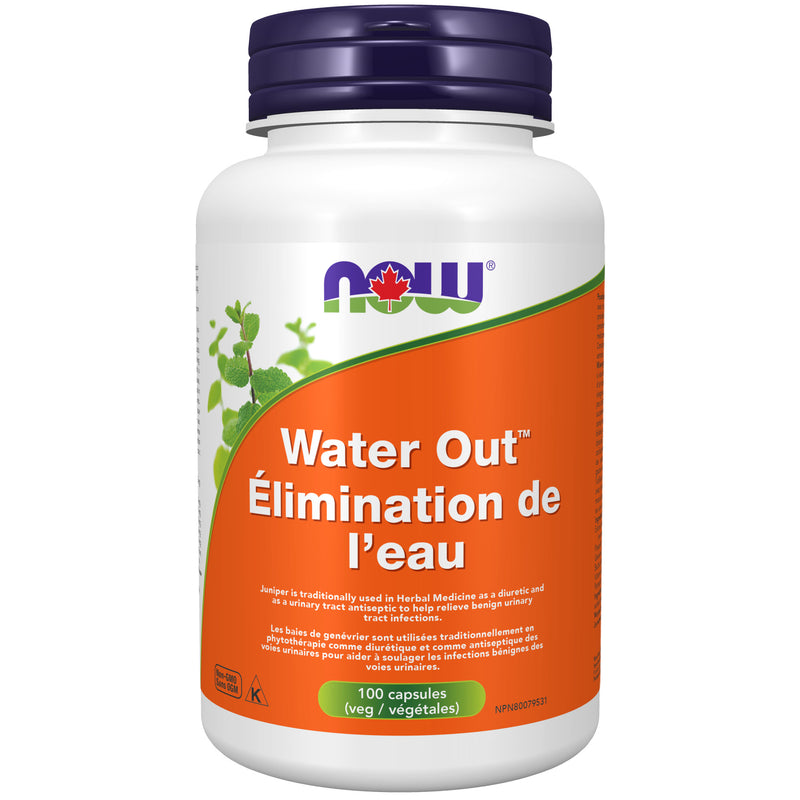 Water Out Vegetable Capsules, 100 Count