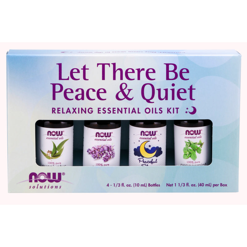 Peace and Quiet Essential Oil Kit, 4 x 10mL