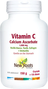 New Roots Calcium Ascorbate Vitamin C Crystals 150g