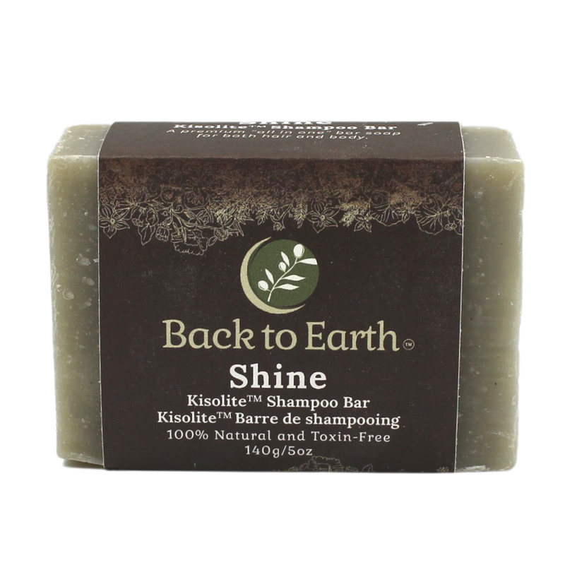 Back To Earth Shine Shampoo Soap Bar