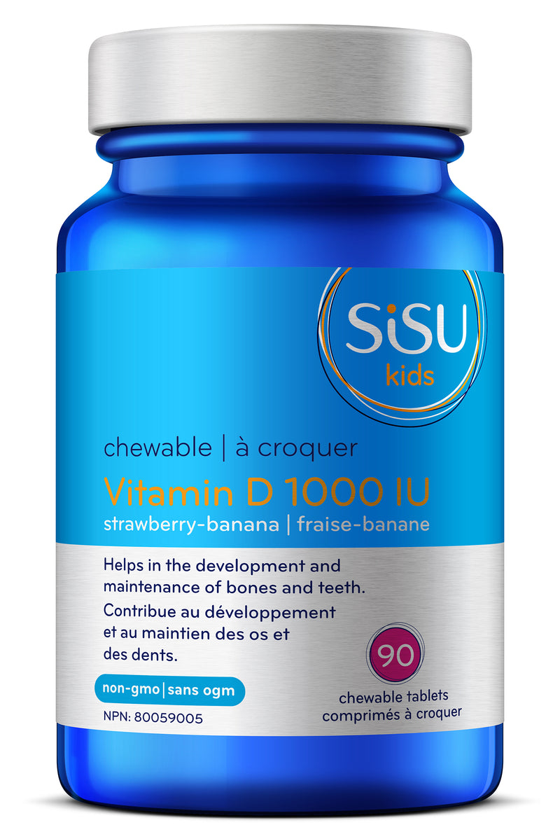 Sisu Vitamin D 90 chewable tabs