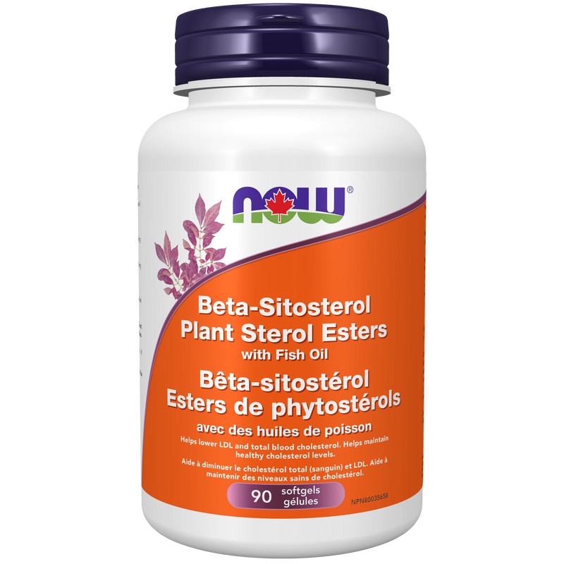 Now Beta-Sitosterol Plant Esters With Fish Oil 90 softgels