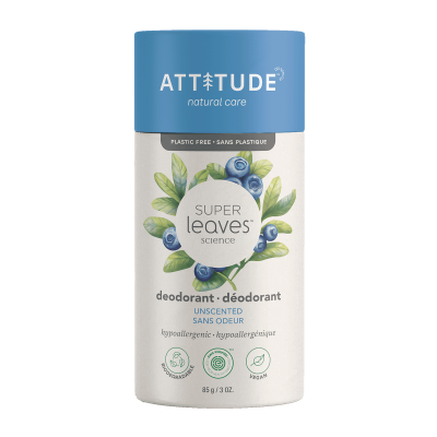 Attitude Super Leaves Deodorant 85g - Unscented