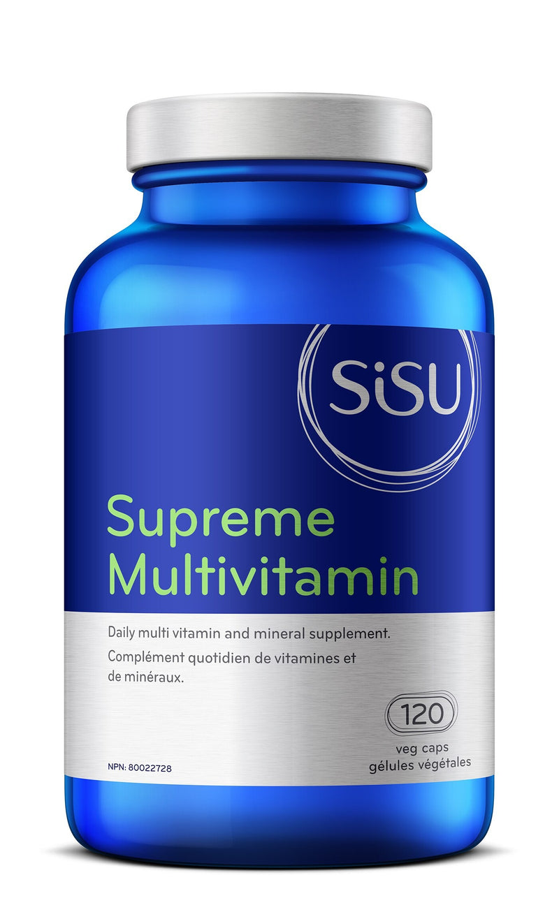 Sisu Supreme Multivitamin With Iron 120 capsules